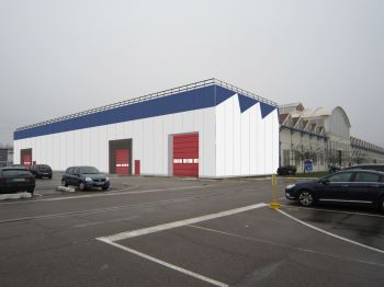 Etat intial / Etat projet - Bâtiment industriel